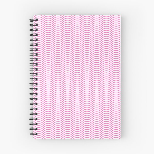 Item preview, Pink Wavy Stripes Pattern  designed and sold by brcreator.