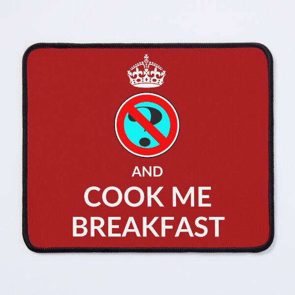 Item preview, Keep Calm No Questions And Cook Me Breakfast T shirt - No Questions T shirt - Mens Womens T shirt designed and sold by Apikoedesign.