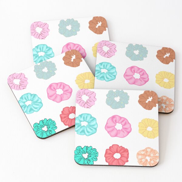 Item preview, cute colorful scrunchies designed and sold by aninanime.