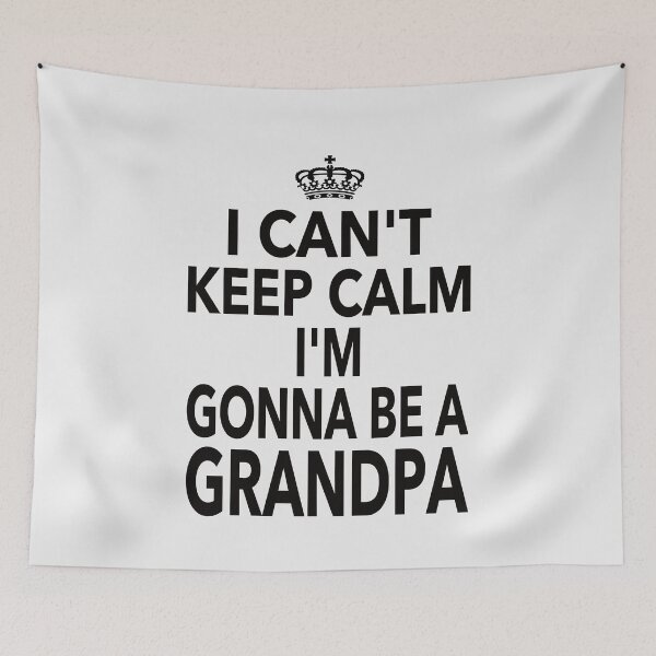 Item preview, I Cant Keep Calm Im Gonna Be A Grandpa Gift for Dad Grandpa Men designed and sold by JooArtPrints  ★★★★★.