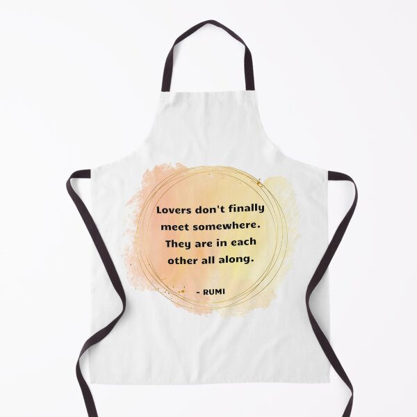 Item preview, Rumi Quote Lovers don't finally meet somewhere They're in each other all along designed and sold by avit1.