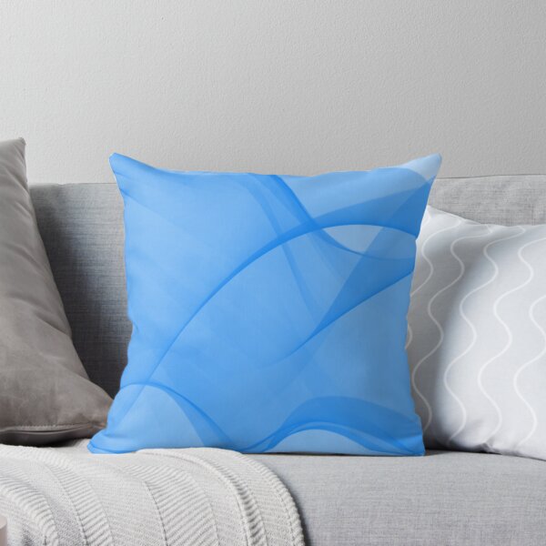 Item preview, Blue Flowing Abstract Design designed and sold by beccaveedesigns.