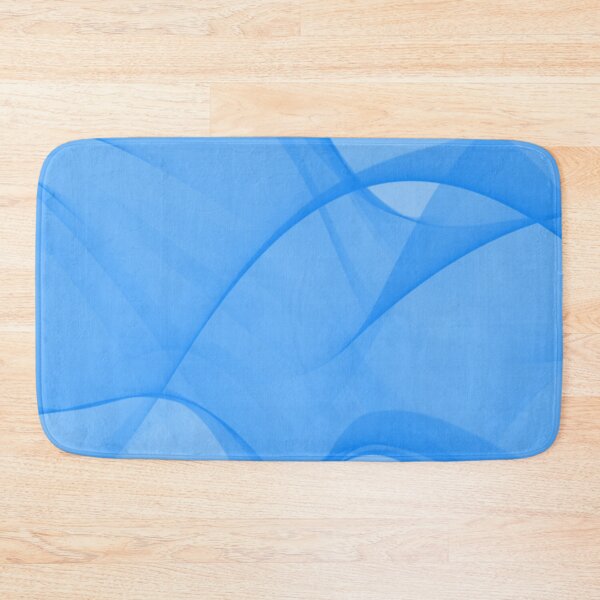 Item preview, Blue Flowing Abstract Design designed and sold by beccaveedesigns.