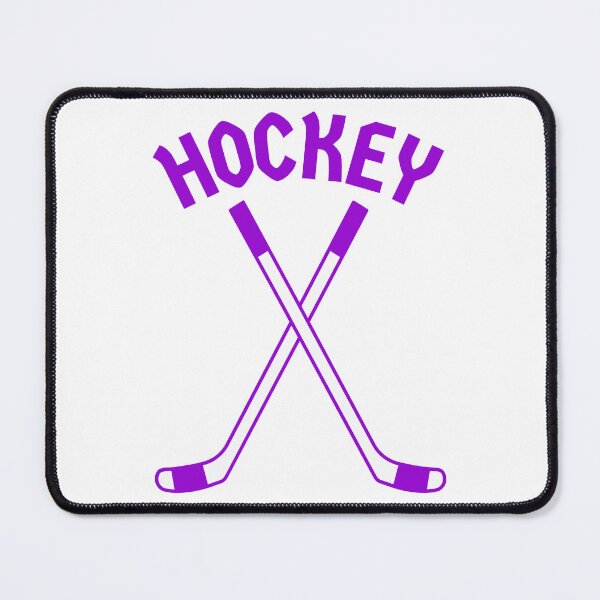 Item preview, CROSSED ICE HOCKEY STICKS designed and sold by HOCKEYBUBBLE.