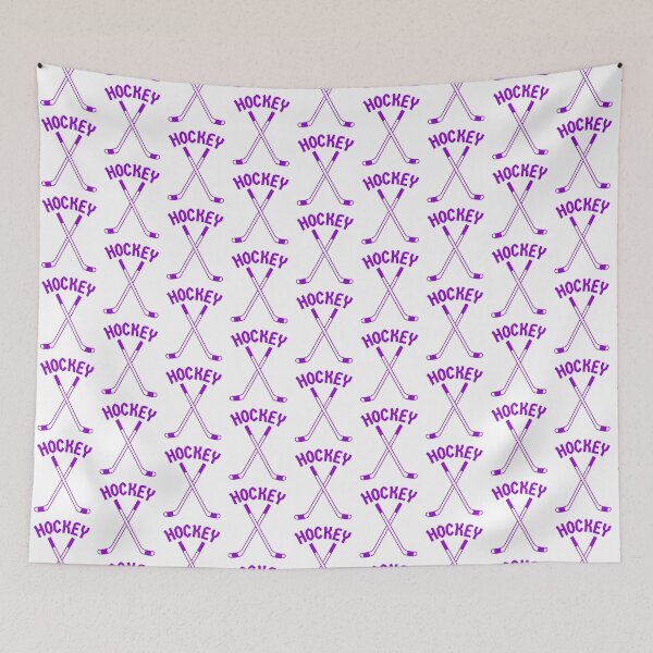 Item preview, CROSSED ICE HOCKEY STICKS designed and sold by HOCKEYBUBBLE.