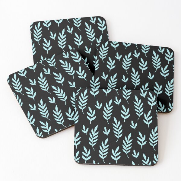 Item preview, Artsy Laburnum Pattern (blue) designed and sold by Dorina Larsdotter.