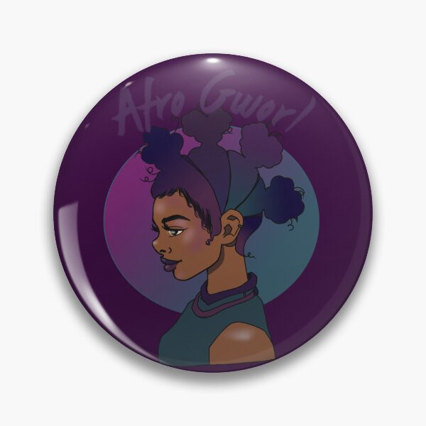 Item preview, Afro Gworl designed and sold by Knottygirl.