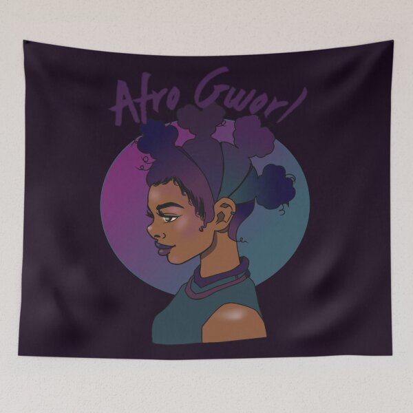 Item preview, Afro Gworl designed and sold by Knottygirl.