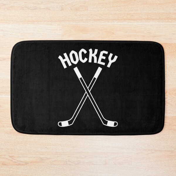 Item preview, CROSSED ICE HOCKEY STICKS designed and sold by HOCKEYBUBBLE.
