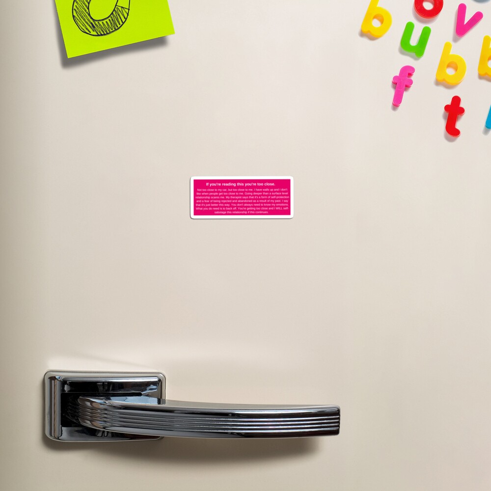 Item preview, Magnet designed and sold by hyperfocusrach.