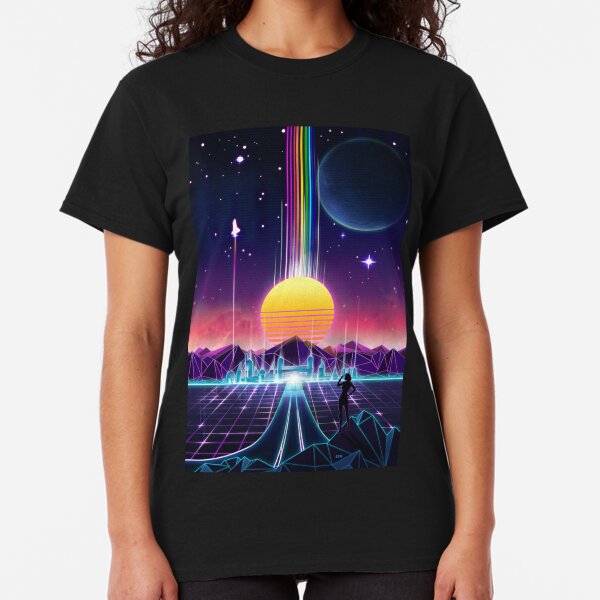 Neon Sunrise Classic T-Shirt