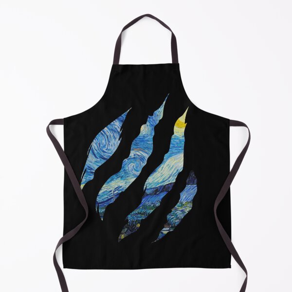 Item preview, The Starry Night - Vincent Van Gogh 1889 Slash Claw designed and sold by superbling.