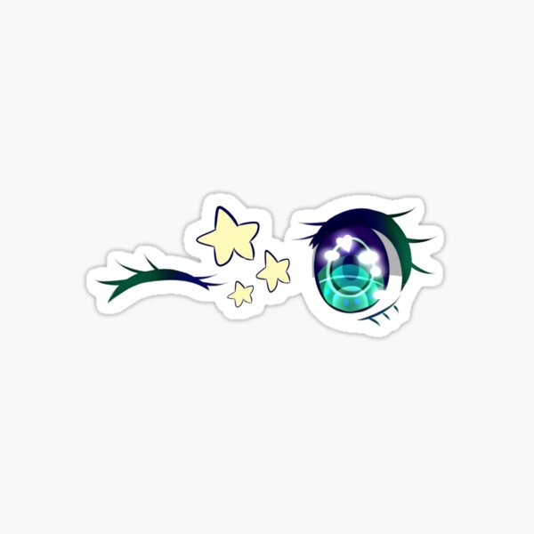 Anime Eyes Stickers Redbubble