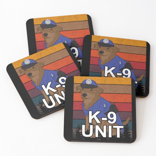 Item preview, K9 unit pug/ dog artistic retro sunset/distressed design designed and sold by SamRVstore.