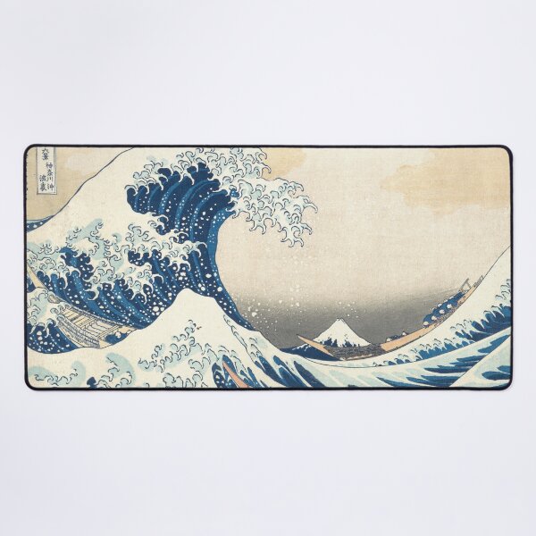Item preview, The Great Wave of Kanagawa - Mt Fuji designed and sold by leafsquare.