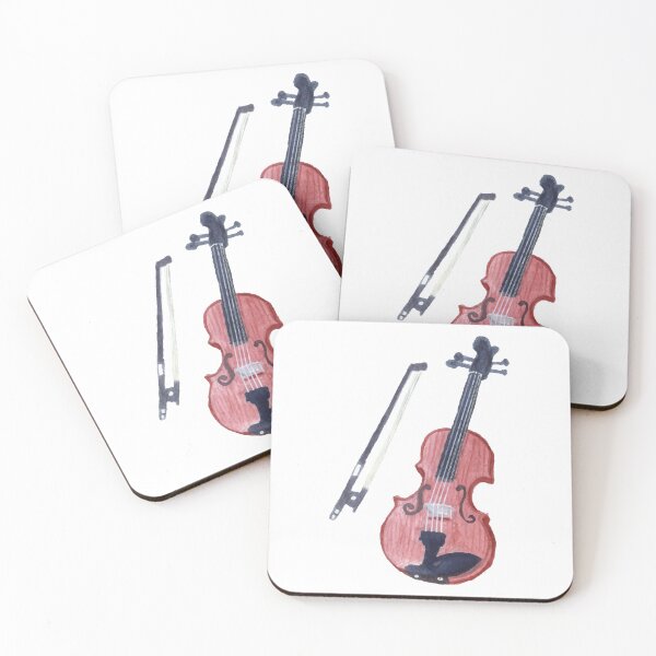 Item preview, Classical Watercolor Violin For Music Lovers And Violin Players As Violist - Watercolor Violin designed and sold by Funwithmusic.