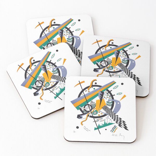Item preview, Kandinsky small worlds IV designed and sold by TeeARTHY.