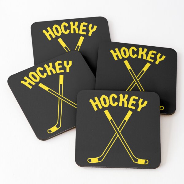 Item preview, CROSSED ICE HOCKEY STICKS designed and sold by HOCKEYBUBBLE.