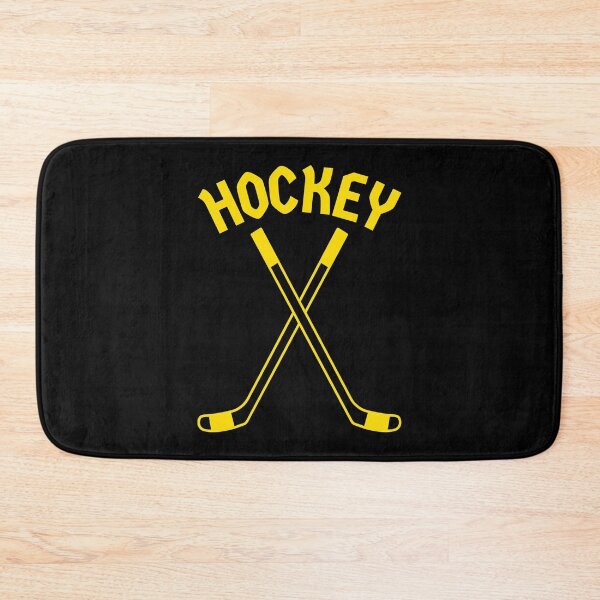 Item preview, CROSSED ICE HOCKEY STICKS designed and sold by HOCKEYBUBBLE.