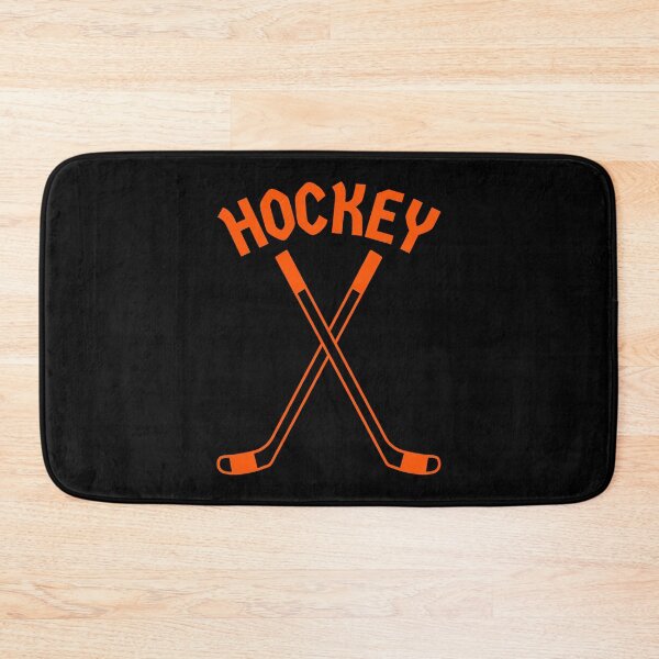 Item preview, CROSSED ICE HOCKEY STICKS designed and sold by HOCKEYBUBBLE.