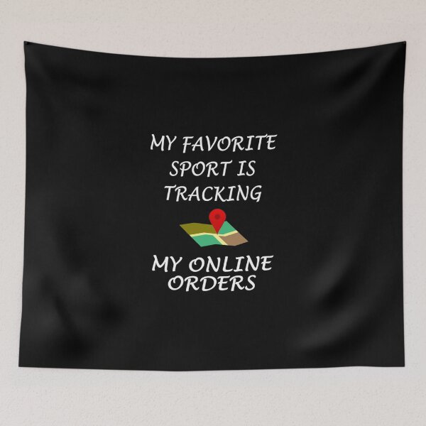Item preview, My Favorite Sport Is Tracking My Online Orders Classic T-Shirt designed and sold by baileyhodg.