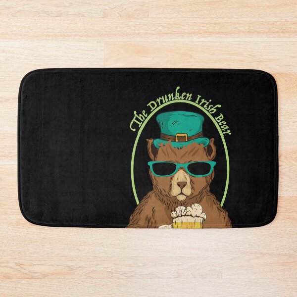 Item preview, The Drunken Irish Bear St Patrick's Day designed and sold by Merchandiser099.