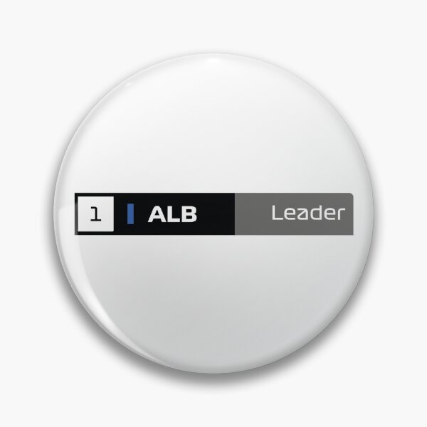 Item preview, First Place - Albon (Leader) 2022 Season designed and sold by FilipeFerreira.
