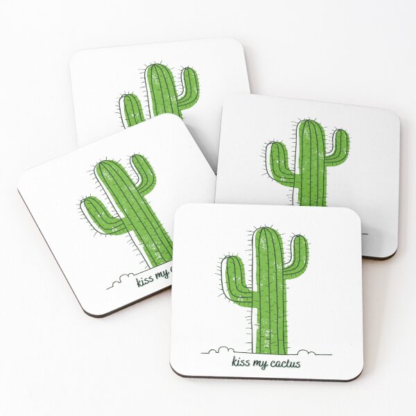 Item preview, Kiss My Cactus designed and sold by blackbatdesigns.