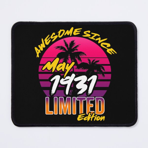 Item preview, Vintage Birthday 91th Gift: Awesome Since May 1931 designed and sold by AMINE ★★★★★.