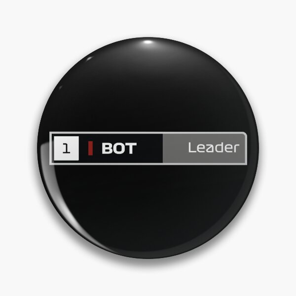 Item preview, First Place - BOT. (Leader) 2022 Season / Black BG designed and sold by FilipeFerreira.