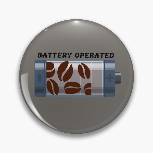Item preview, Coffee Beans Battery Operated In Grey designed and sold by LuckyKermit.