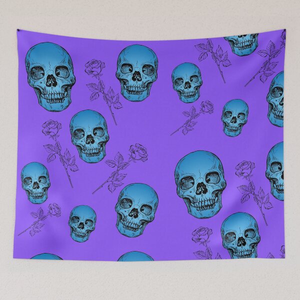 Item preview, Skulls and Roses designed and sold by leafsquare.