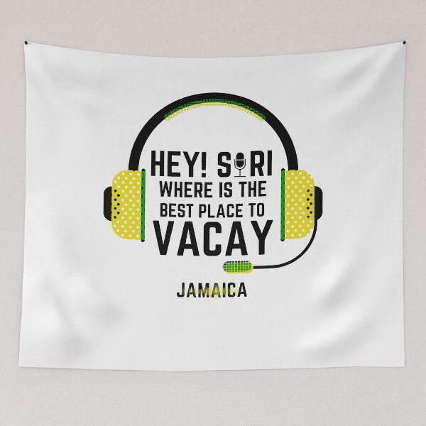Item preview, Hey Siri - Jamaican vacation designed and sold by BuyAndWear.