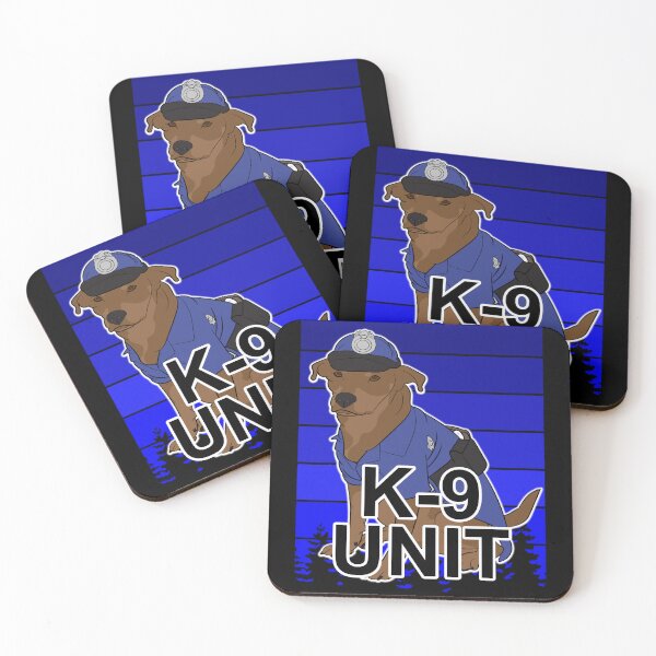 Item preview, K9 unit pug/ dog artistic blue retro sunset/distressed design style 3 designed and sold by SamRVstore.