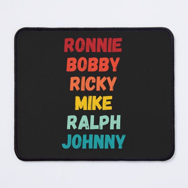 Item preview, Ronnie Bobby Ricky Mike Ralph Johnny 80s Vintage Slang Rap Popular Culture Hip Hop designed and sold by Nepaz-Designs.