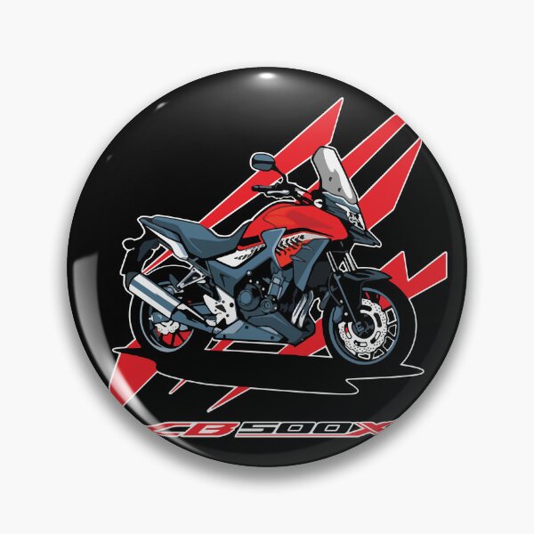 Item preview, Honda CB500X motorcycle illustration designed and sold by Izlan Shah.