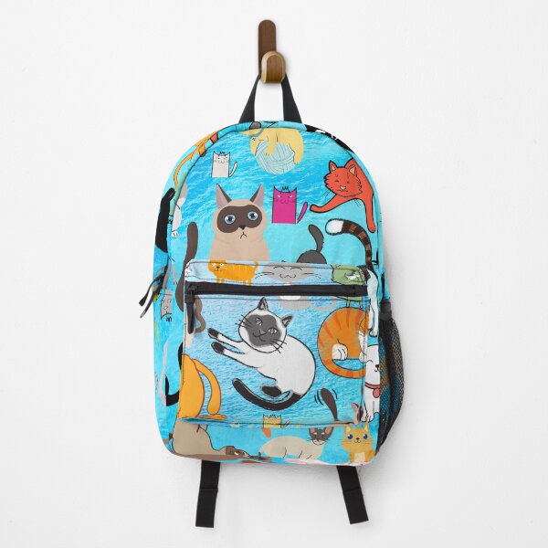 Item preview, Beautiful colorful Cat seamless pattern designed and sold by KamoDesigner.