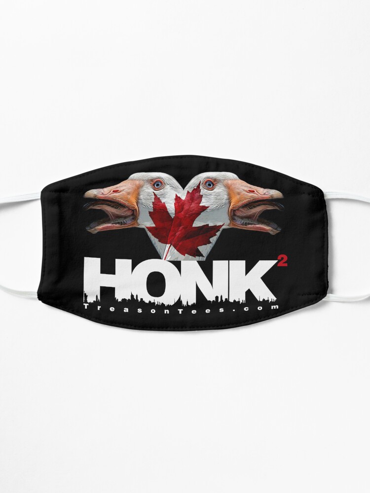 Alternate view of Goosed Globalists Mask