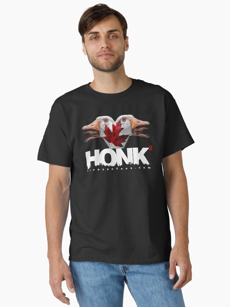 Thumbnail 2 of 7, Classic T-Shirt, Goosed Globalists designed and sold by CamelotDaily.