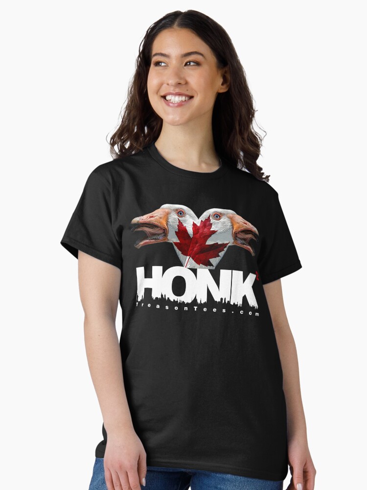 Thumbnail 1 of 7, Classic T-Shirt, Goosed Globalists designed and sold by CamelotDaily.
