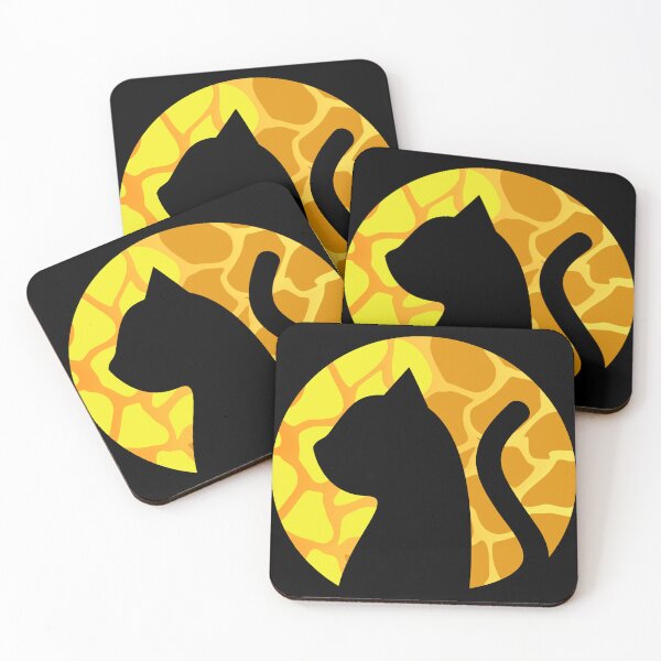 Item preview, Patterned Cat Silhouette - Funny Cat Pictures  designed and sold by FunnyCatsFam.