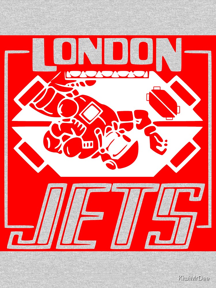 London Jets Zero G Football Team T-Shirt, Red Dwarf