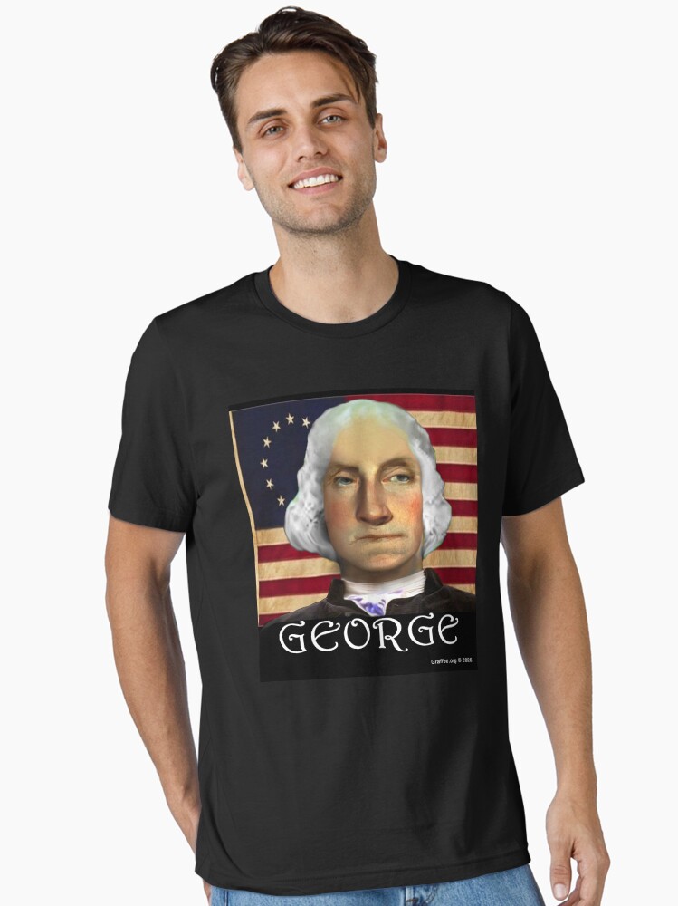 Thumbnail 1 of 7, Essential T-Shirt, George Washington designed and sold by EyeMagined.