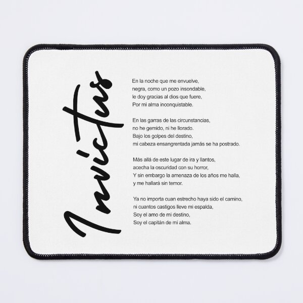 Item preview, Invictus | Poem by William Ernest Henley designed and sold by Pulpman.