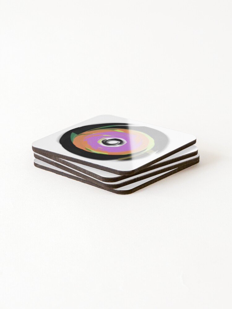 Thumbnail 4 of 5, Coasters (Set of 4), Colored circles designed and sold by Meo Design.