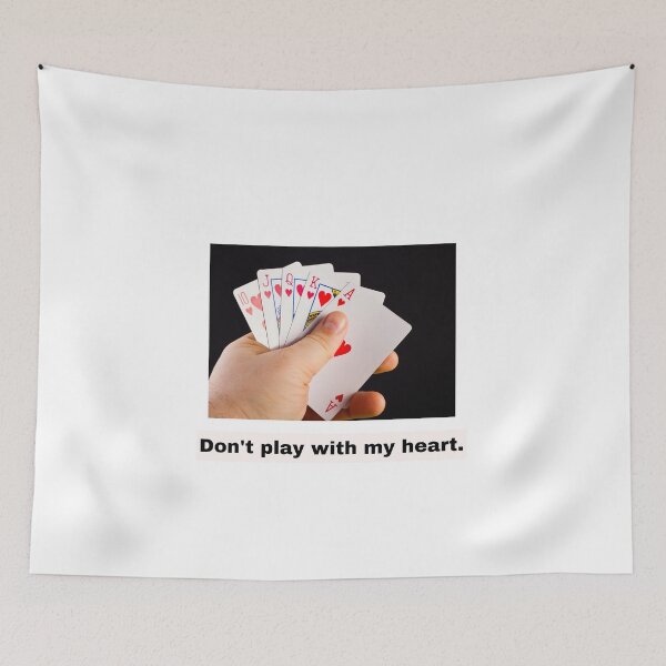 Item preview, Don't play with my heart designed and sold by Giographix.