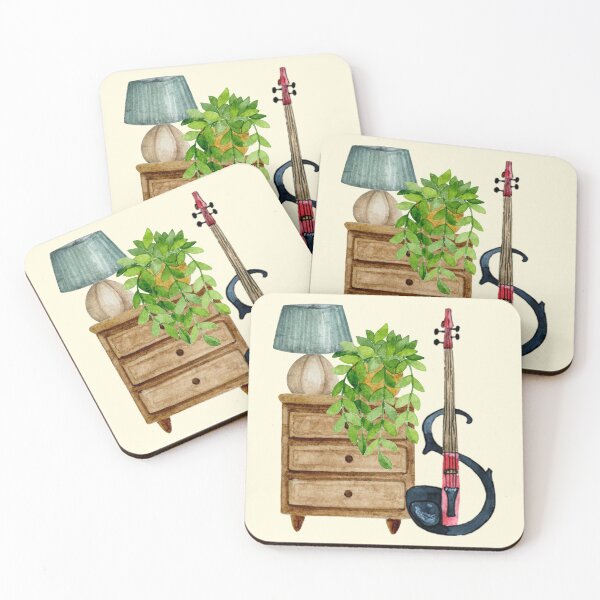 Item preview, Home Decore Watercolor Violin For Music Lovers And Violin Players As Violist - Watercolor Violin designed and sold by Funwithmusic.