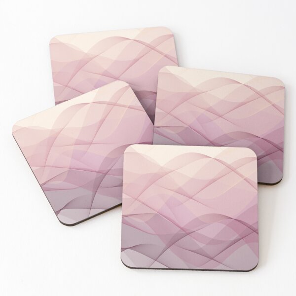 Item preview, Mauve Shades Flowing Abstract Design designed and sold by beccaveedesigns.