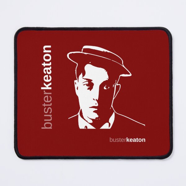 Item preview, Classic Buster Keaton poster (red) designed and sold by CMYKStudio.