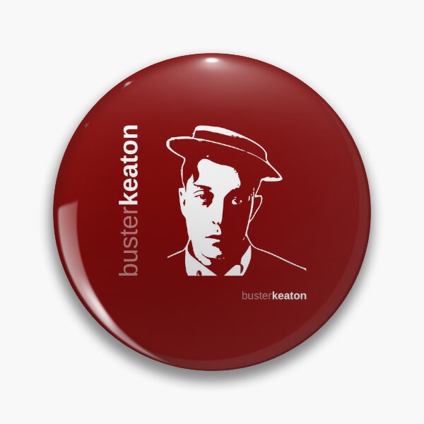 Item preview, Classic Buster Keaton poster (red) designed and sold by CMYKStudio.